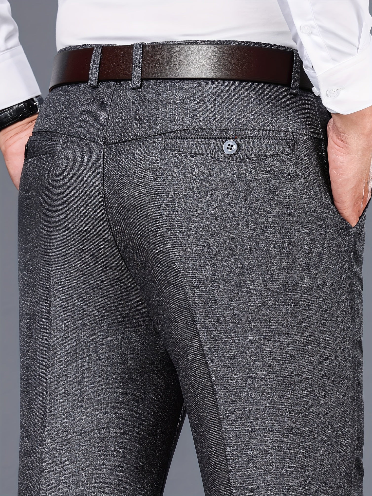 Damen Stoffhose Gerades Bein Business Tailored Fit - Image 5