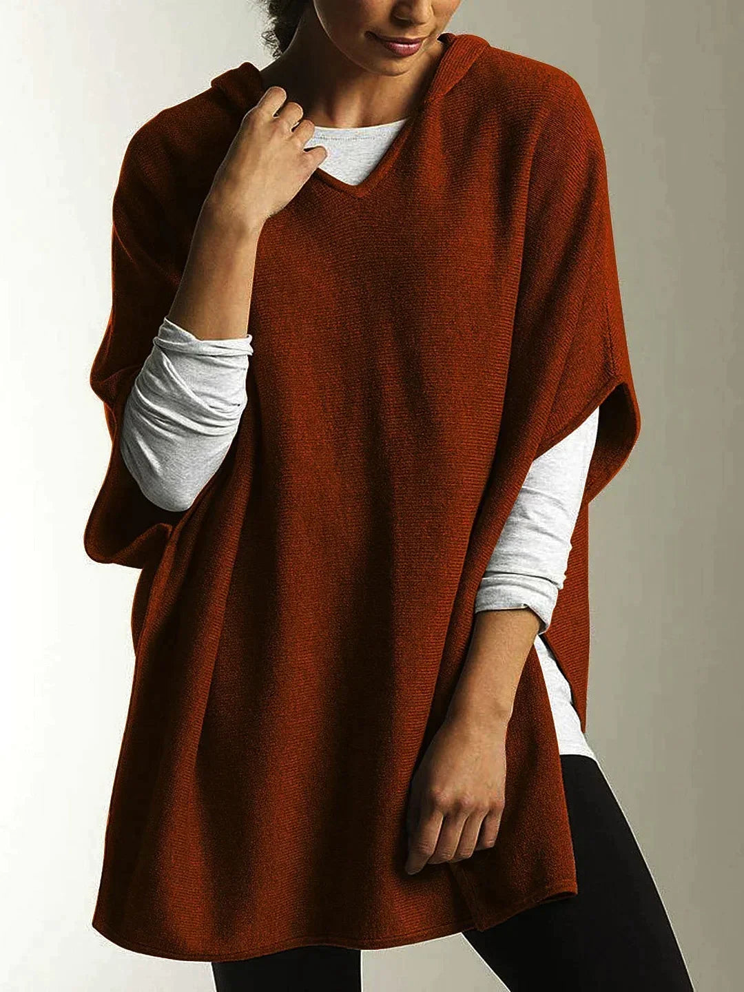 Damen Oversize Strickpullover Übergröße - Image 3