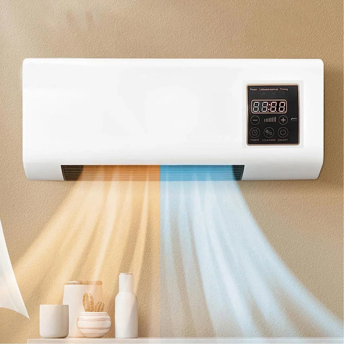 Wandklimaanlage 4-in-1 Monoblock Kühlen Heizen ohne Außengerät