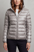 Damen Leichte Packbare Kapuzen Steppjacke - Image 5