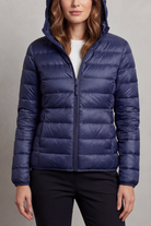 Damen Leichte Packbare Kapuzen Steppjacke - Image 9