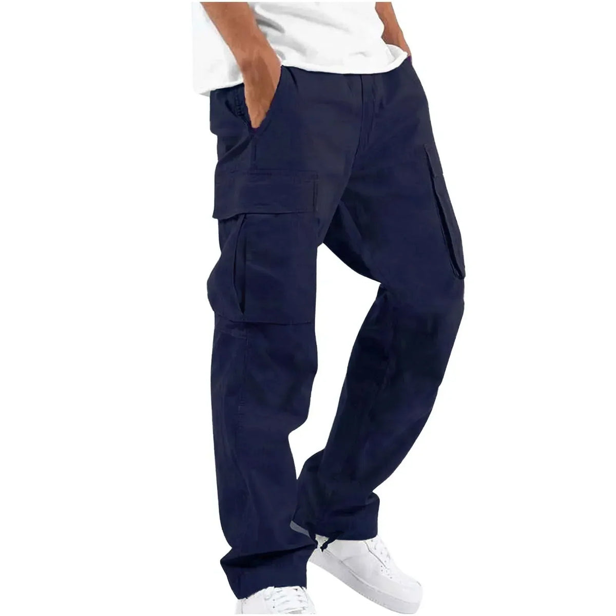 Herren Cargohose gerades Bein mit Pattentaschen - Image 5