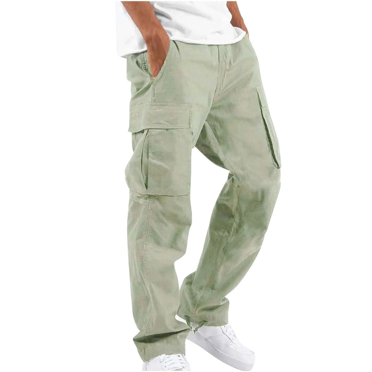 Herren Cargohose gerades Bein mit Pattentaschen - Image 7