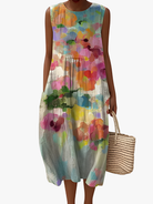Damen Gemustertes Kleid