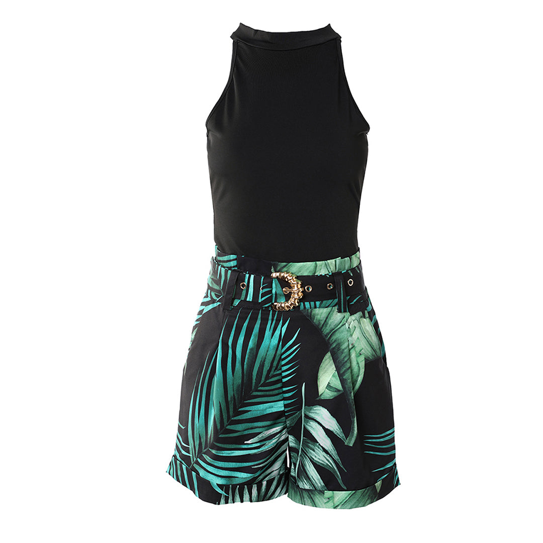 Damen Zweiteiler Shorts Set elegant - Image 3