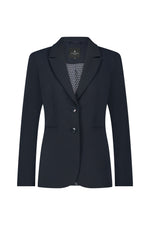 Blazer cintré pour femme avec revers et fermeture à deux boutons