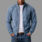 Herren Bomberjacke Wildlederoptik - Image 4