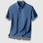 Herren Seiden Polohemd Leicht Premium - Image 3