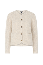 Cozy women's button-up cardigan