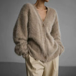 Couture Winter Cardigan Damen | Übergroß