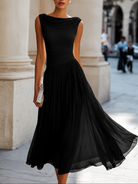 Damen Elegantes Midikleid Festlich - Image 3