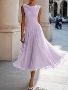 Damen Elegantes Midikleid Festlich - Image 6