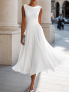 Damen Elegantes Midikleid Festlich - Image 2