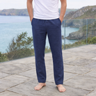 Herren Leinenhose Leicht Atmungsaktiv Casual - Image 2