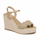 Damen Espadrille Keilsandalen Plateau Knöchelriemen - Image 7