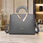 Women's Leather Shoulder Bag Elegant Minimalist