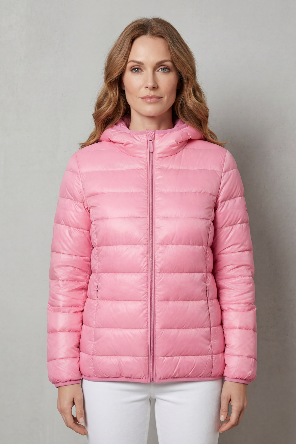 Damen Regenmantel Wasserdicht Leicht Elegante Regenjacke - Image 2