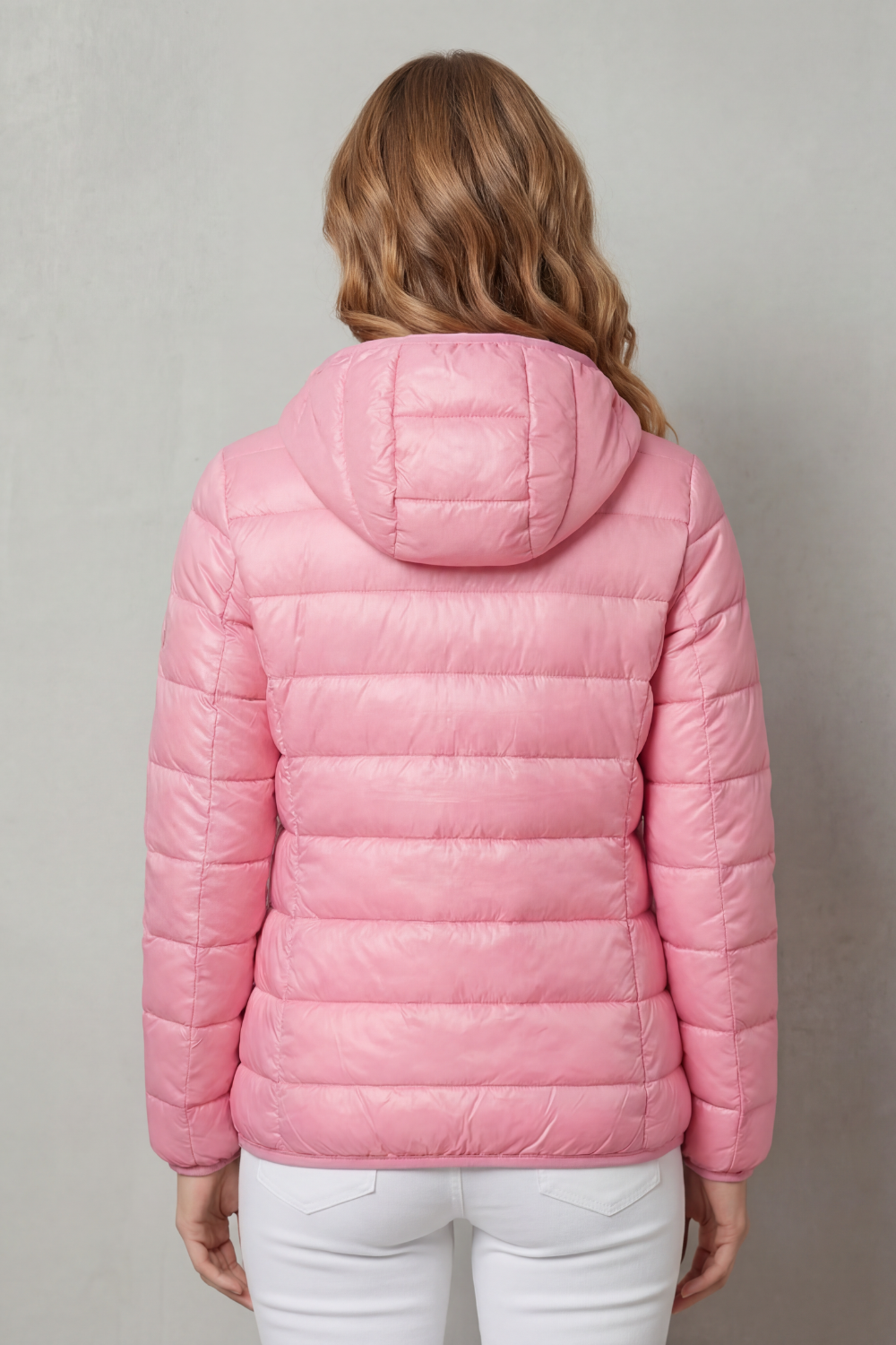Damen Regenmantel Wasserdicht Leicht Elegante Regenjacke - Image 4