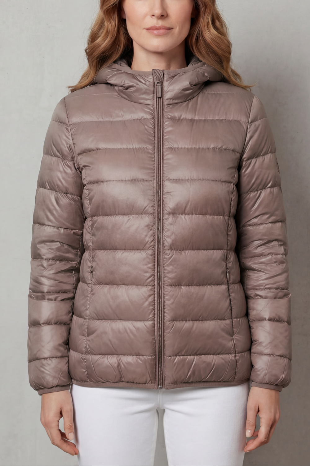 Damen Regenmantel Wasserdicht Leicht Elegante Regenjacke - Image 5