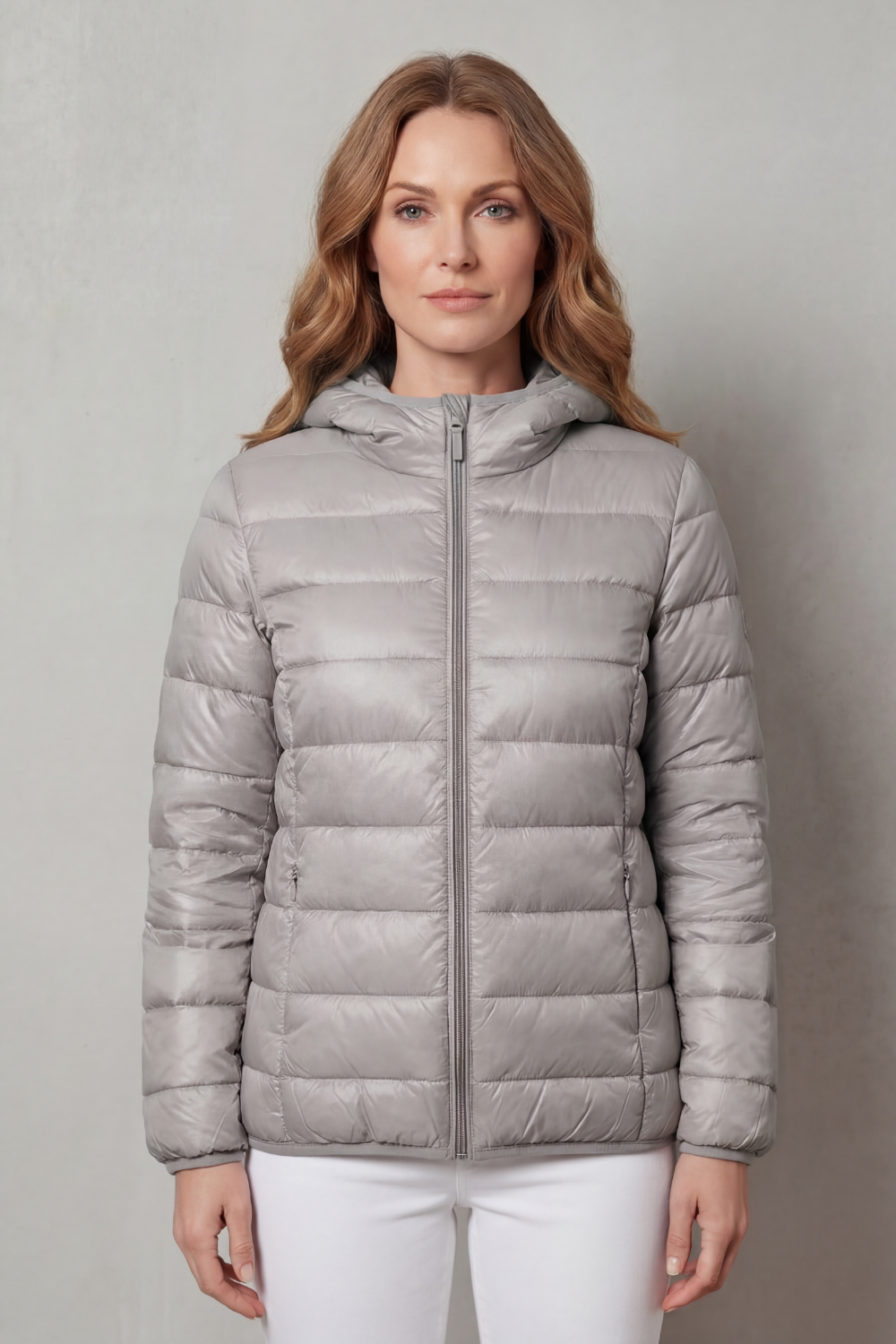 Damen Regenmantel Wasserdicht Leicht Elegante Regenjacke - Image 14