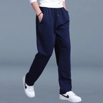 Pantalon de jogging homme avec cordon de serrage et poches latérales