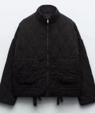 Elegante Damenjacke Kurz Übergangsjacke mit Taschen - Image 7