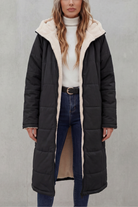 Damen Fleece Mantel - Image 5