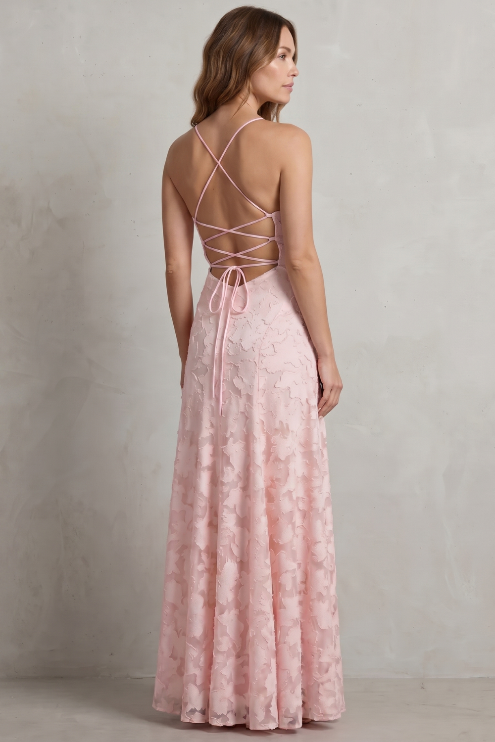 Damen Ärmelloses Maxikleid Geblümt Hochzeitsgast - Image 4