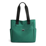 Sac à bandoulière en nylon avec fermeture éclair et poches extérieures