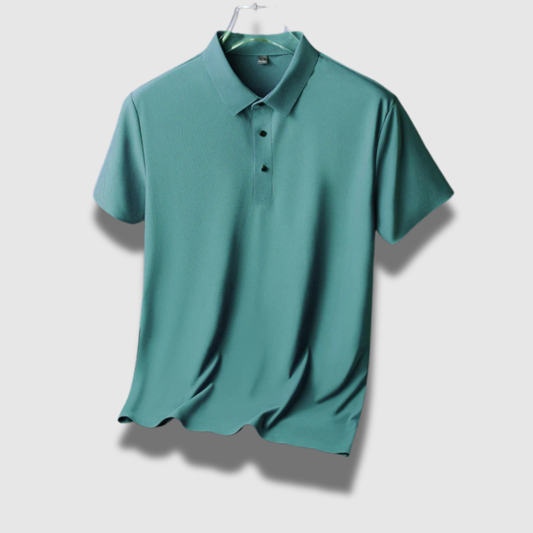 Herren Seiden Polohemd Leicht Premium - Image 7