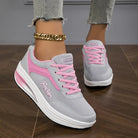 Grau und Pink