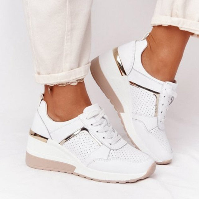 Damen Orthopädische Sneakers Chunky mit Dämpfung Fußgewölbestütze - Image 5