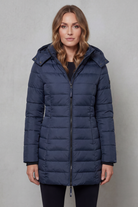Damen Steppjacke warm figurbetont mit Kapuze - Image 12