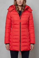 Damen Steppjacke warm figurbetont mit Kapuze - Image 15