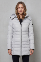 Damen Steppjacke warm figurbetont mit Kapuze - Image 2