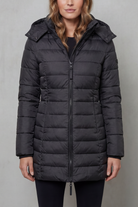 Damen Steppjacke warm figurbetont mit Kapuze - Image 5