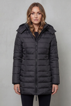 Damen Steppjacke warm figurbetont mit Kapuze - Image 6
