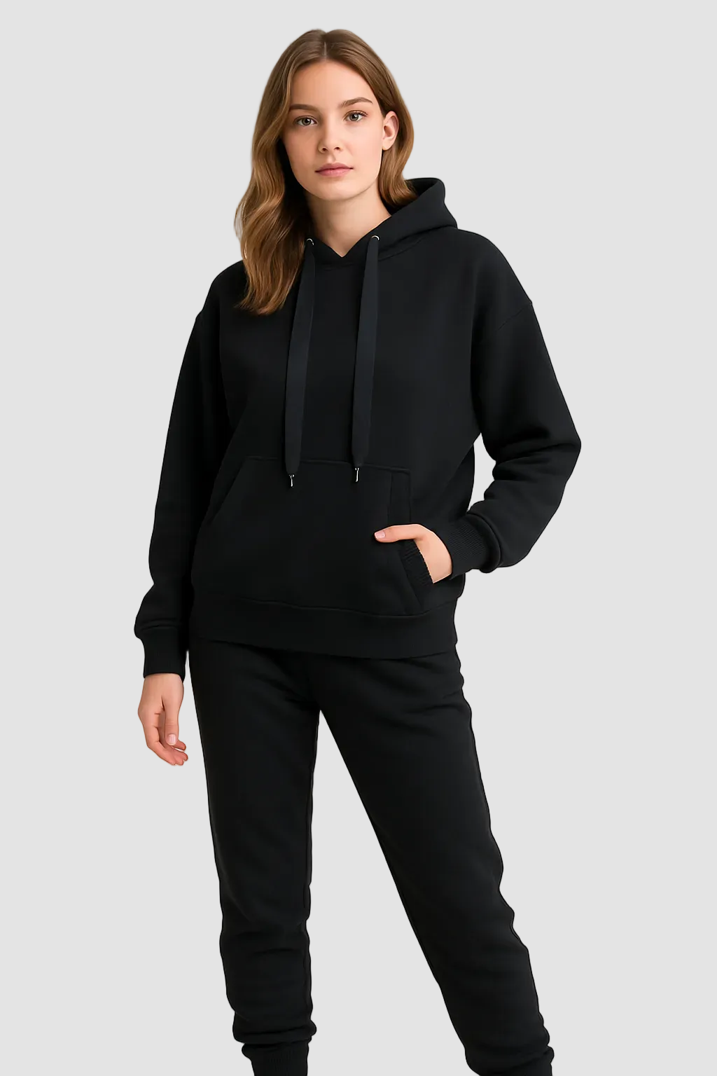 Damen Hoodie-Set Zweiteilig mit Jogginghose - Image 2