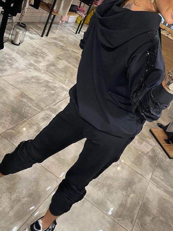 Damen Hoodie-Set Zweiteilig mit Jogginghose - Image 3