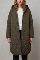 Damen Stepparka mit Kapuze Longline - Image 5