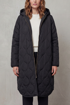Damen Stepparka mit Kapuze Longline - Image 7