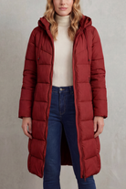 Damen Longline Steppjacke Warm - Image 5