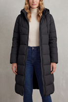 Damen Longline Steppjacke Warm - Image 7