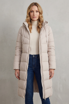 Damen Longline Steppjacke Warm - Image 2