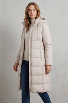 Damen Longline Steppjacke Warm - Image 3