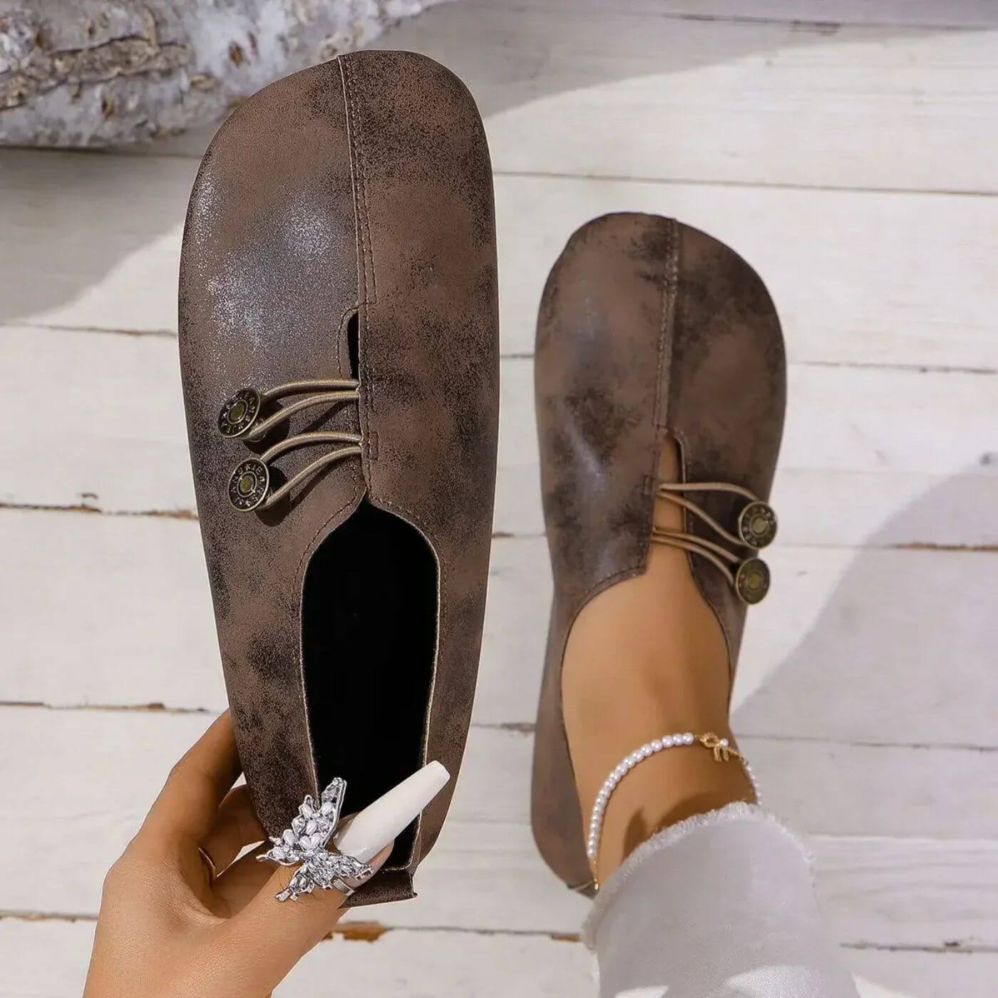 Damen Orthopädische Schuhe Komfort - Image 8