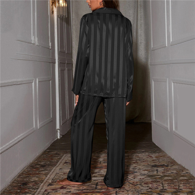 Damen Luxus Seidenpyjama Elegant 2-teilig - Image 8