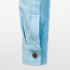 Herren Leinen Button-Down Hemd Lässig - Image 10