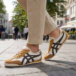 Sneakers rétro pour hommes colorés géométriques