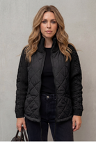 Damen Gestrickte Steppjacke Puffer - Image 9